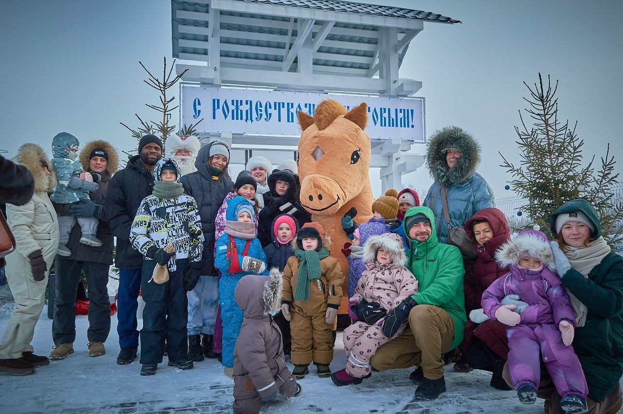 Рождественский праздник прошёл в атмосфере тепла и радости!